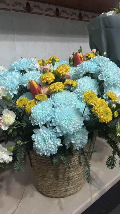 Шымкент.Нежная композиция.Цветы.