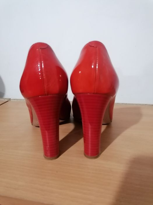 Pantofi din piele naturala Musette