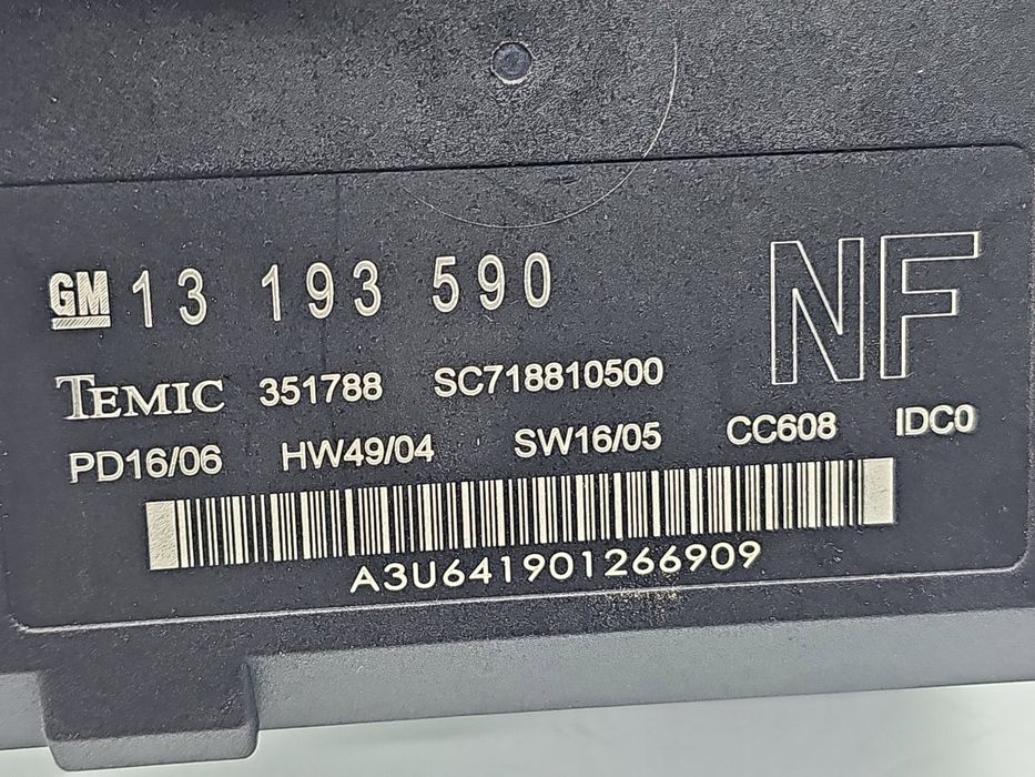 Modul confort Opel Vectra C [Fabr 2003-2008] 13193590