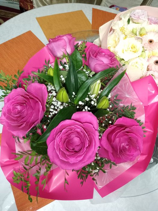 Цветы Букеты. Розы, подарок