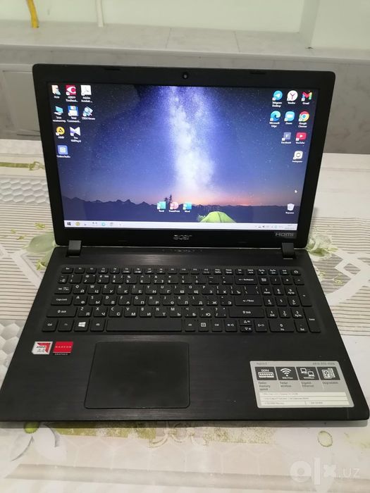 Notebook aser aspair yaxshi narxda sotiladi