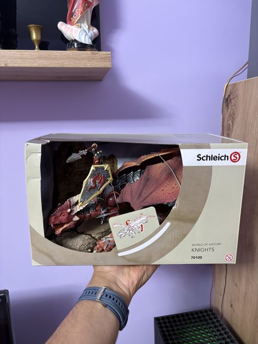 figurine Schleich Eldrador Dragon Rider 70100
