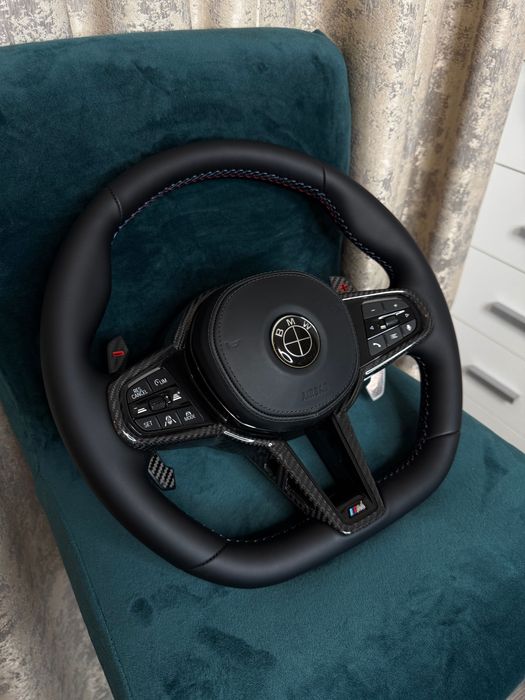 Volan M Sport Padele Vibrații BMW G20 G30 G11 G12 G22 G26 G15 G05 G06