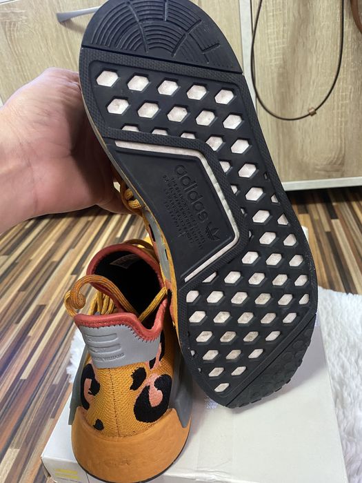 Adidasi Adidas Pharrell Williams NMD Hu Human Race Animal Print