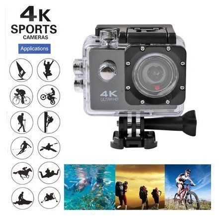 Екшън камера №3594 Ultra HD 4K 30FPS WiFi 2.0 инча