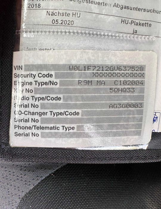 НА ЧАСТИ! Opel Vivaro 1.6 CDTI BiTurbo 140 кс 2017 Теглич R9MMA R9M450