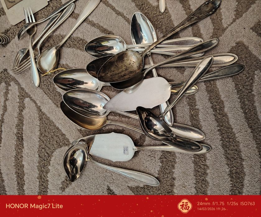 Argint linguri ,lingurițe  etc.