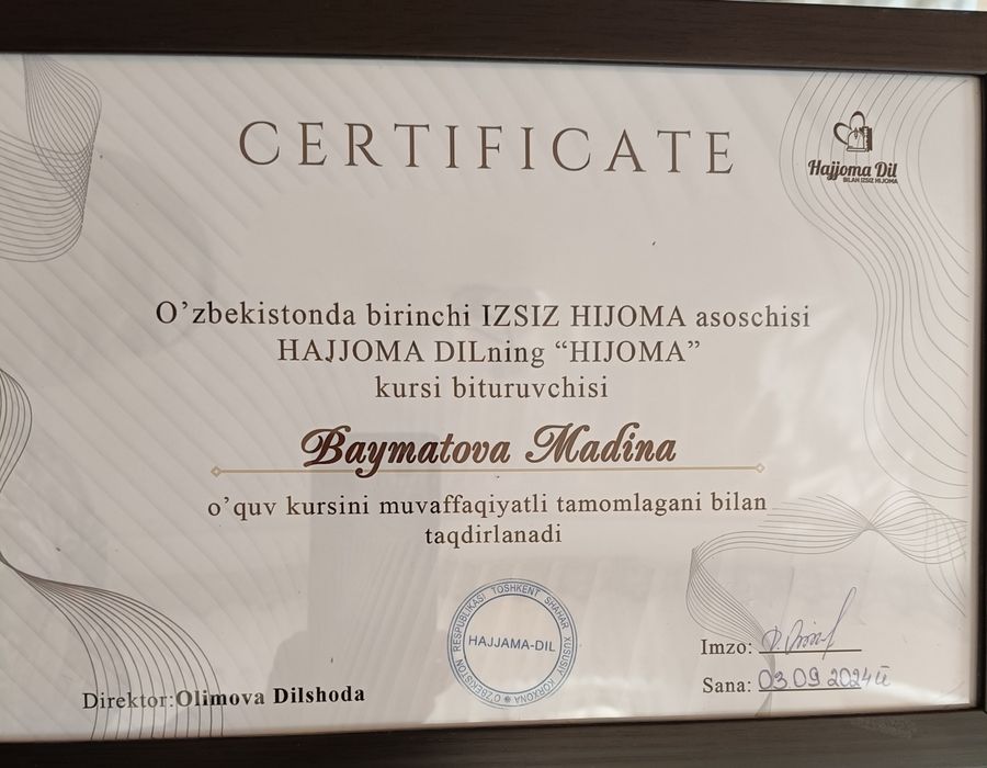 Ayollar uchun izsiz hijoma - 1 nuqta 30.000 soʻm