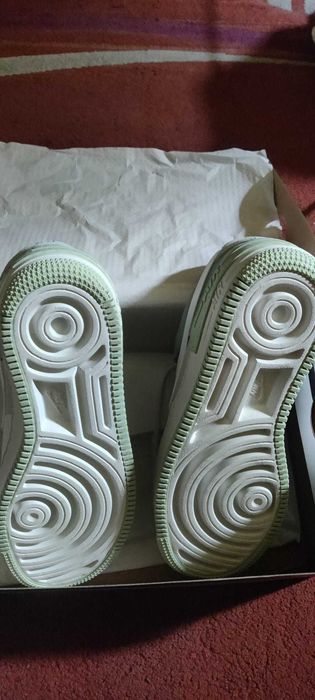 Adidasi Nike Air Force 1 Shadow - Verde/Alb