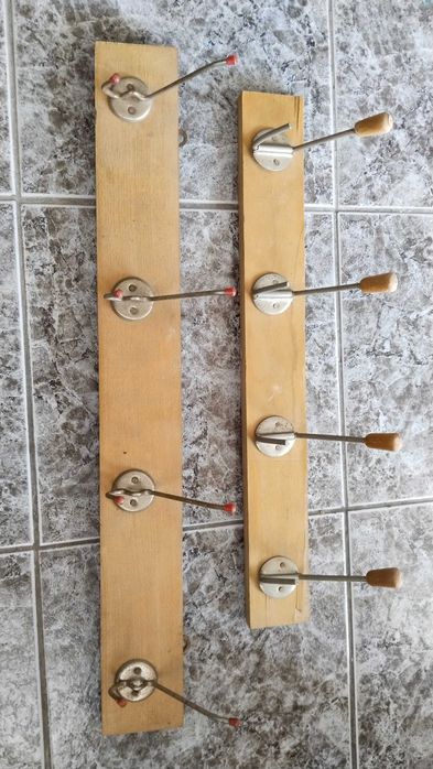 Закачалки дървени, голяма и малки