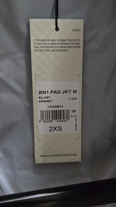 Пуховик Adidas by Stella Mccartney