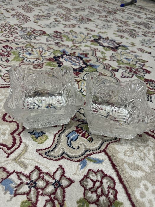 Салатница хрустальная 4шт