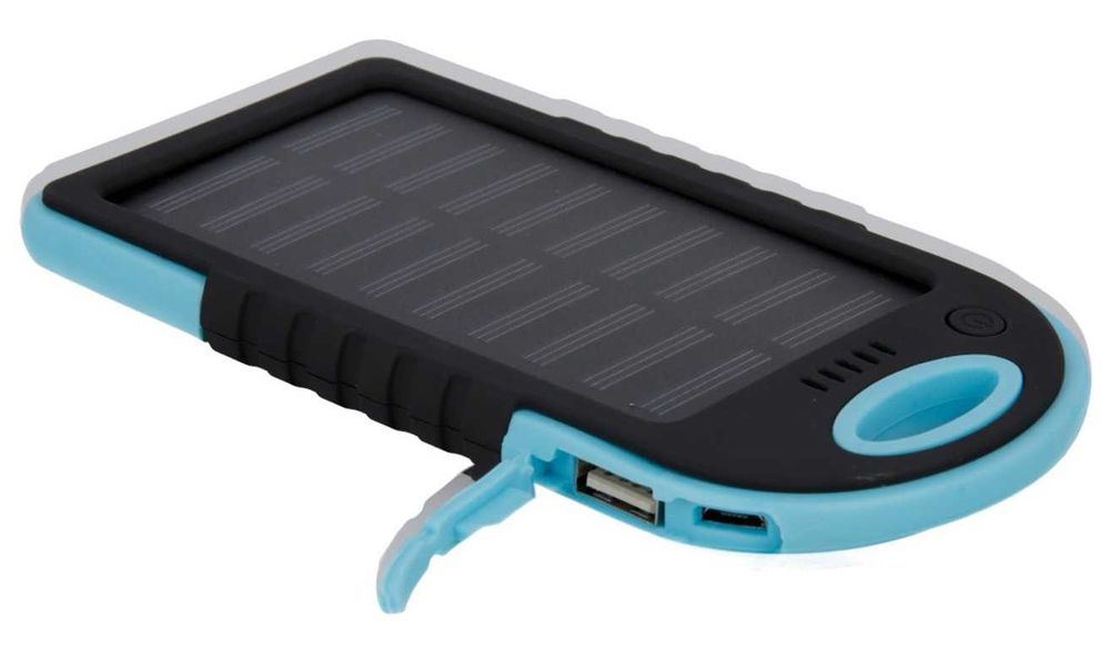 НОВА Слънчева преносима батерия Setty R Power Bank 5000mAh с 2 USB-A порта