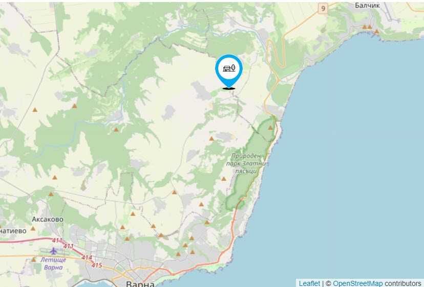 Вили близо до Албена с невероятна морска панорама