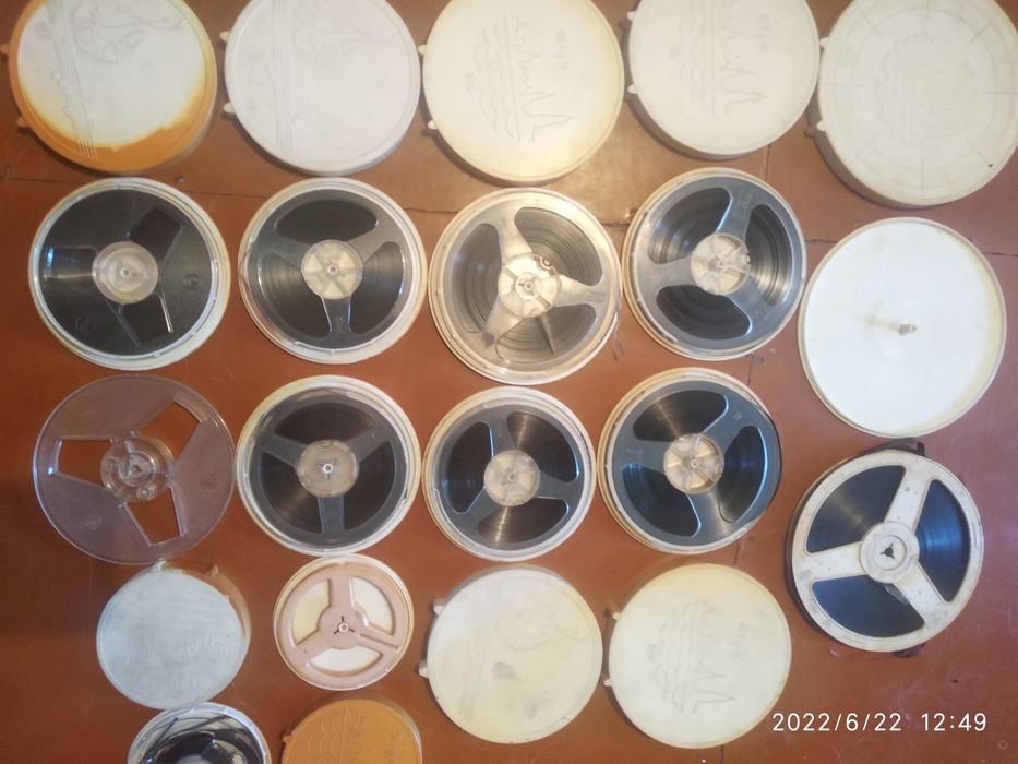 Катушки для магнитофона СССР