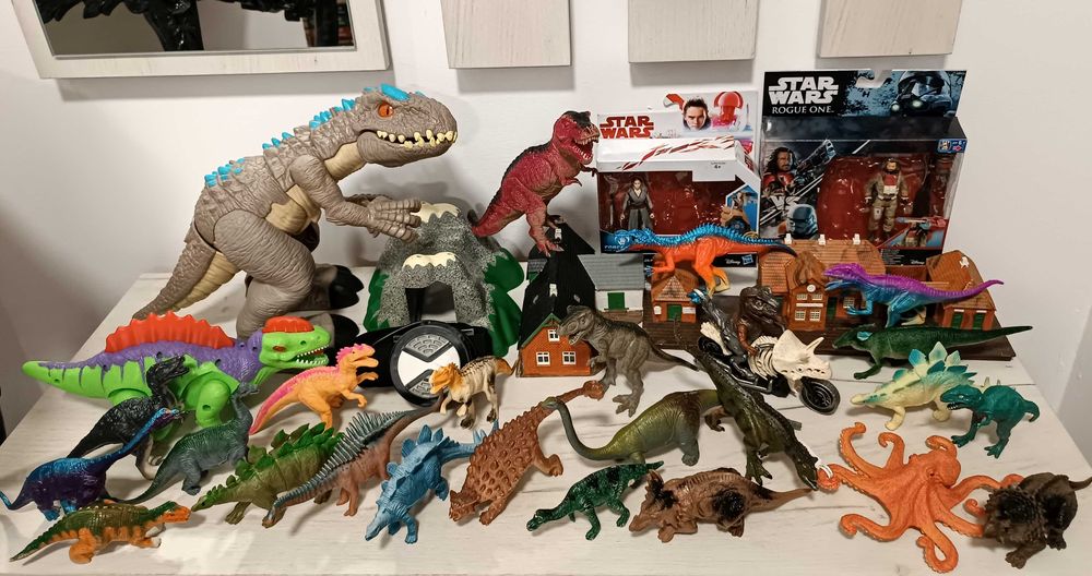 играчки динозаври Mattel, Бен Тен, Междузвездни войни, Star Wars