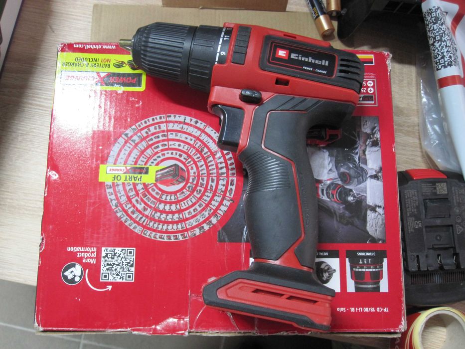 Masina de gaurit si insurubat (bormasina) EINHELL TE-CD 18/48 Li-Solo