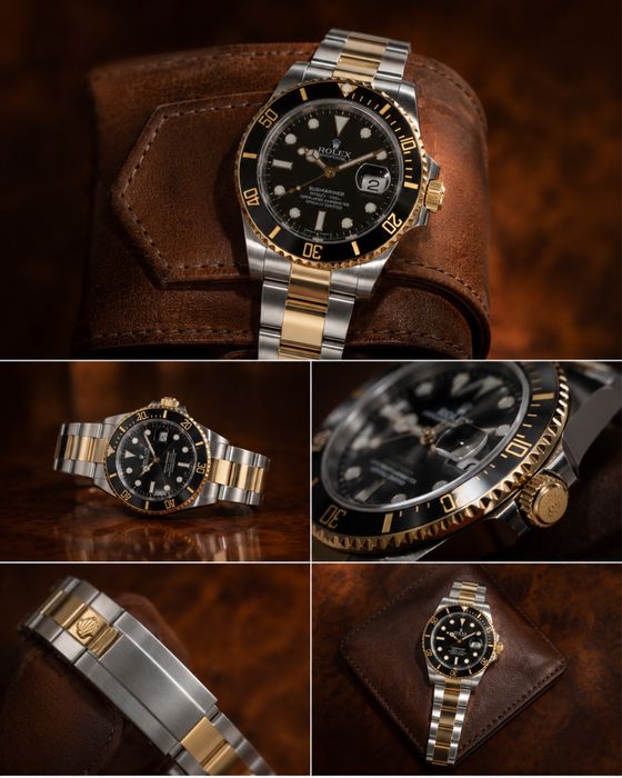 Rolex Submariner Date Black & Gold