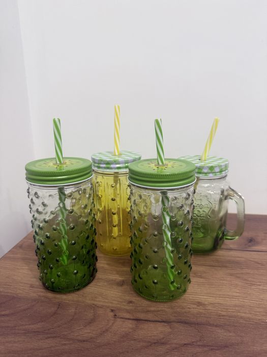 Стаканы под напитки, высокие, б/у