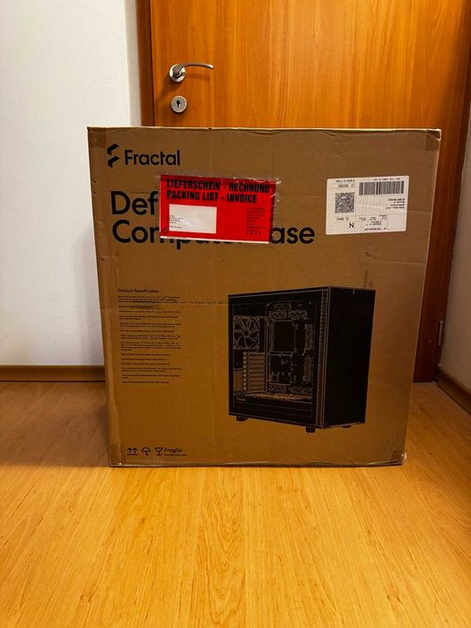 Кутия Fractal Design Define 7 XL Black Light TG, E-ATX/ATX/mATX/mITX