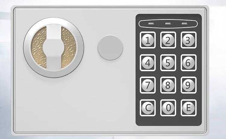 Мини-сейф металлический | Малый размер | Для дома и работы