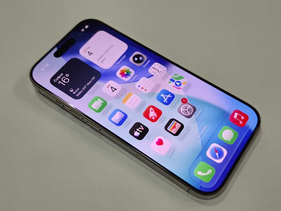 КАТО НОВ! Apple iPhone 16 PRO 128GB / 100%