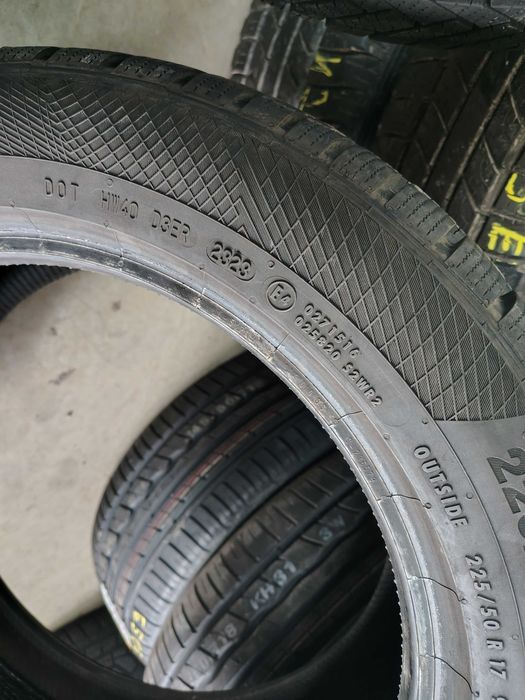 4бр.зимни гуми CONTINENTAL 225 50 17 DOT21-23 цена за брой