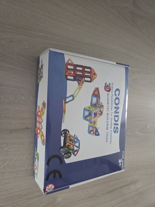 Magnetic tiles 78 piese magnetice