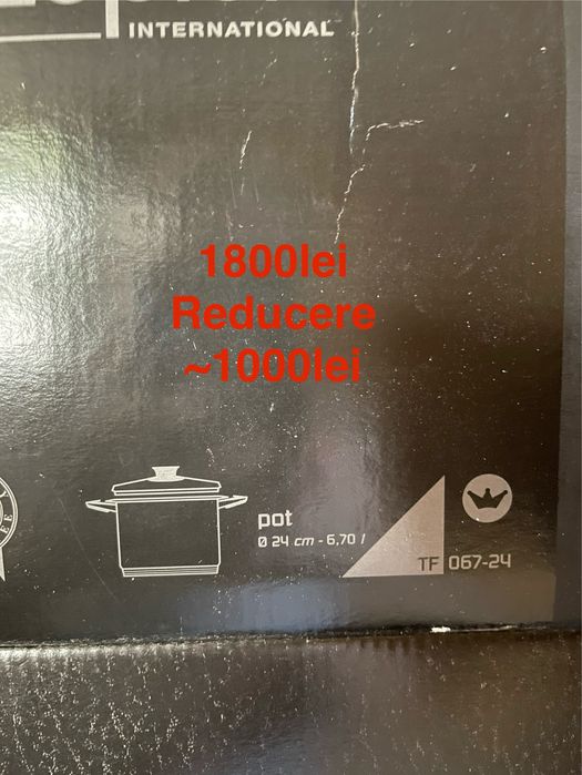 Vase Zepter noi, in ambalaj