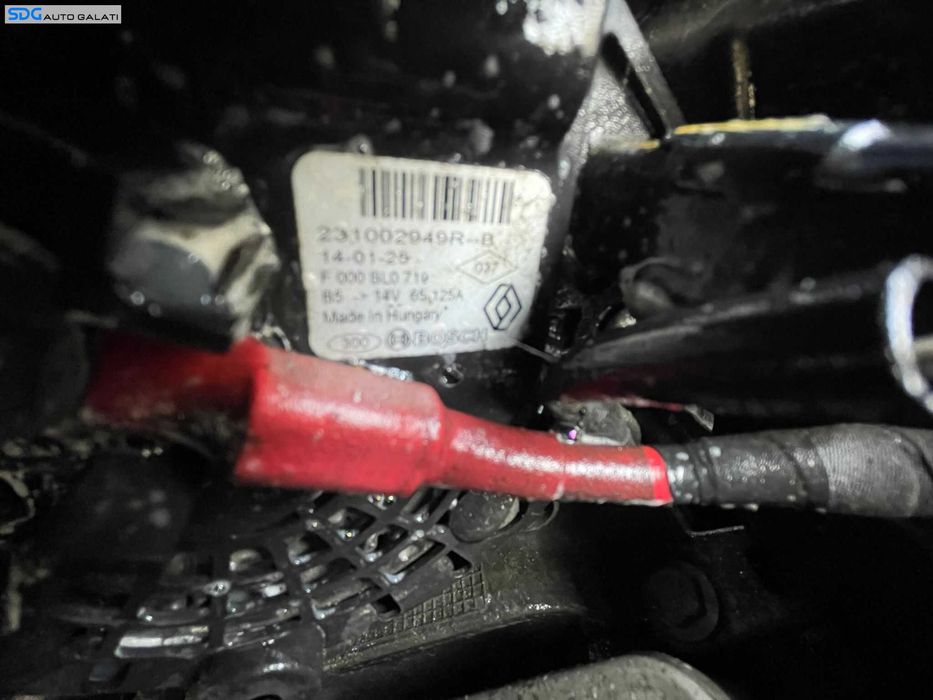 Alternator 125A Renault Laguna 3 1.5 DCI 2007 - 2015 Cod 231002949R 231002949 [C4655]