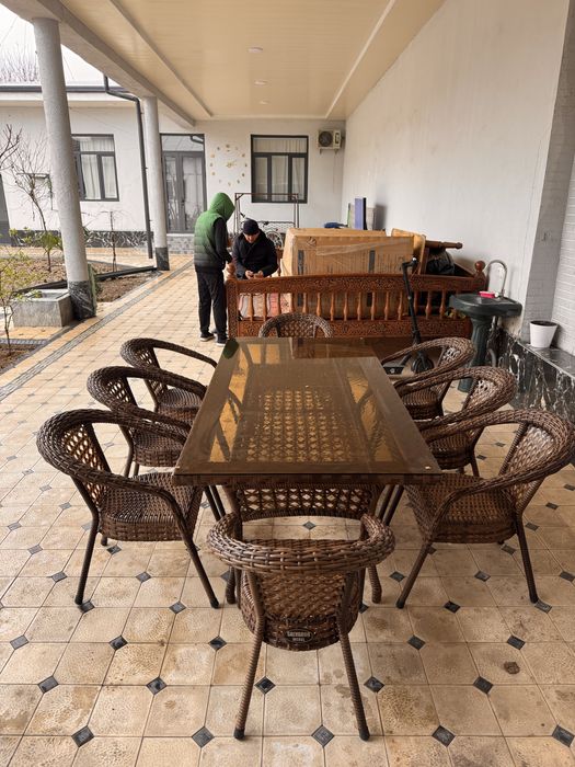 Ratan dachniy terassa Plitonniy плетонный ротанг ратан