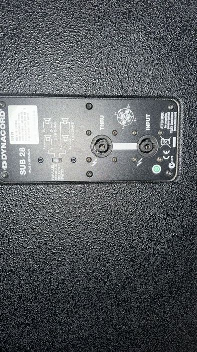 Dynacord Sub 28 + Electro Voice P3000