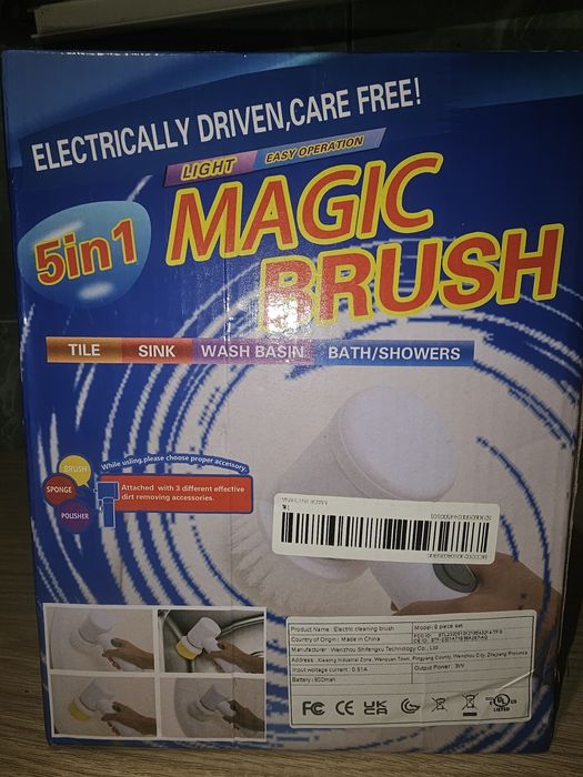 Magic Brush , perie electrica de curațare
