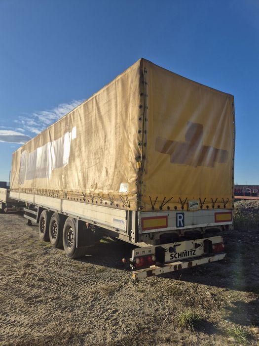 Semiremorci  Schmitz cu prelata si obloane. Sasiu galvanizat. Mai mult
