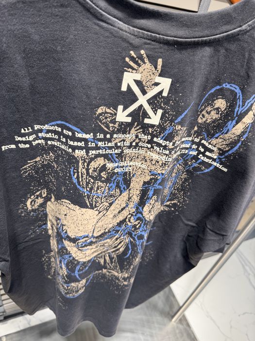 Tricou Off White-bumbac 100%