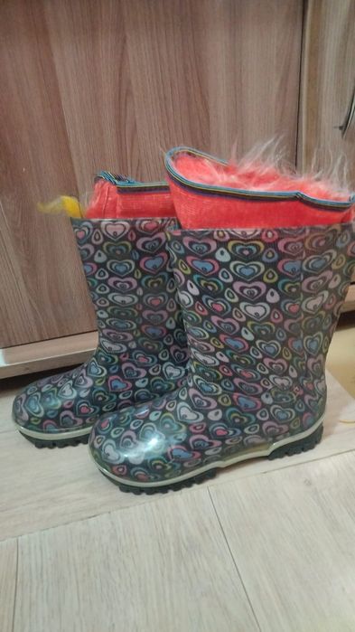 Детские резиновые сапоги