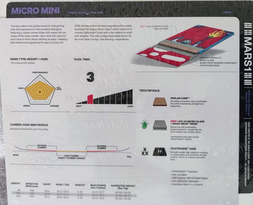 Snowboard copii Capita Micro MiNi 105cm