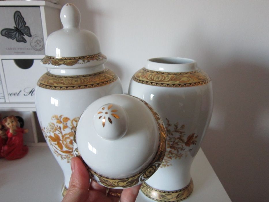cadou inedit si rar Vas cu capac colectia Ming 2004 & 2008