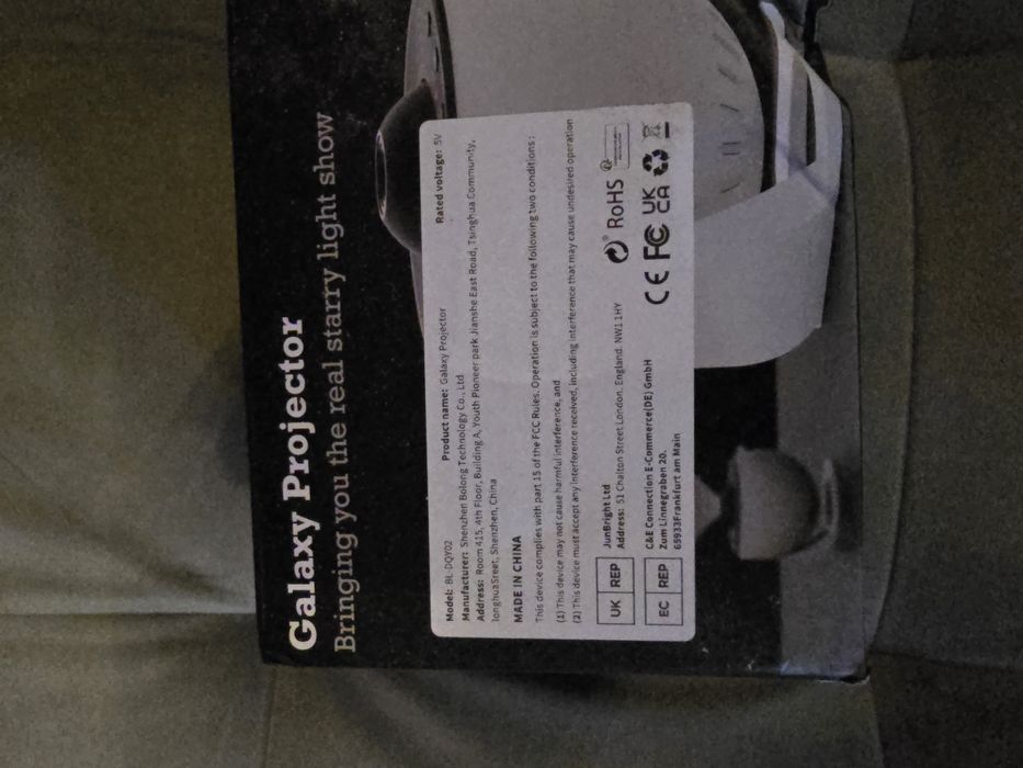 Проектор Star, Luka, USB, LED, 12 диска, 11x11x11.5cm, ABS