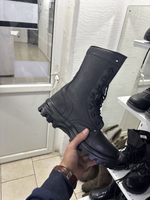 HUMO берцы зимняя черный