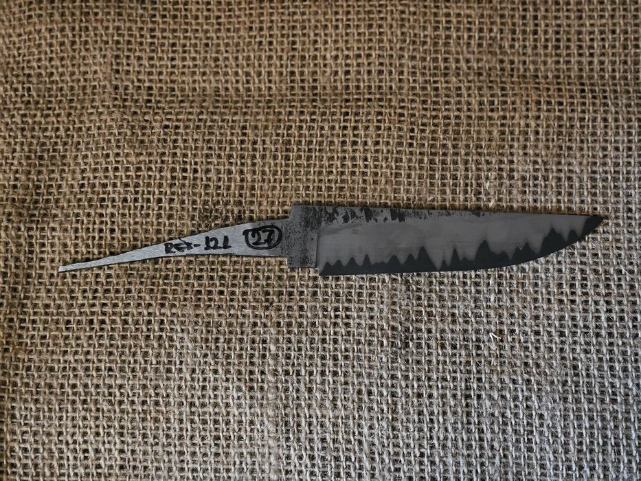 Ковани остриета за нож ръчна изработка