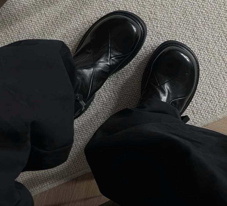 массивные ботинки