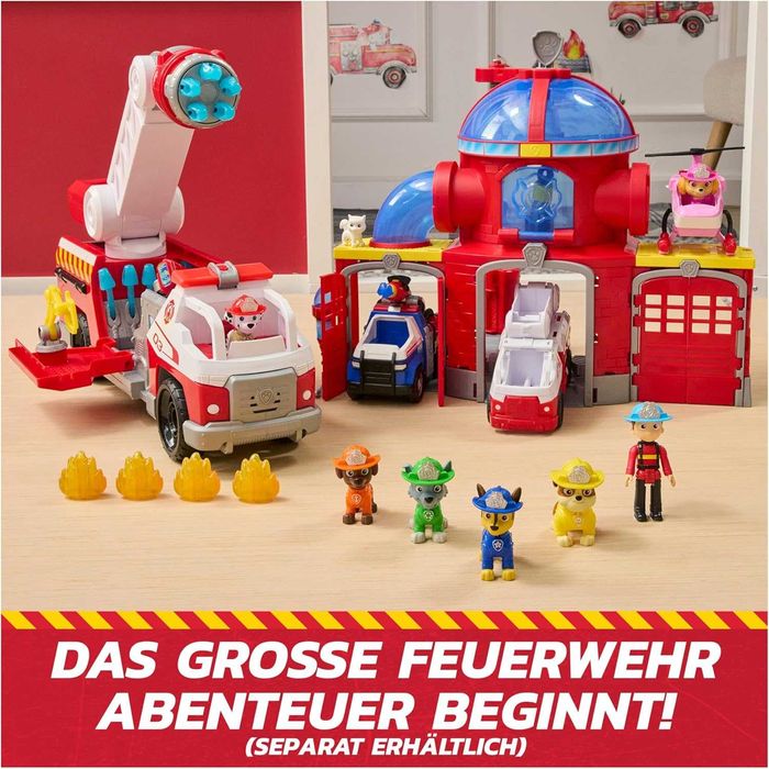 Paw Patrol Пожарната на Маршал с бързо презареждане