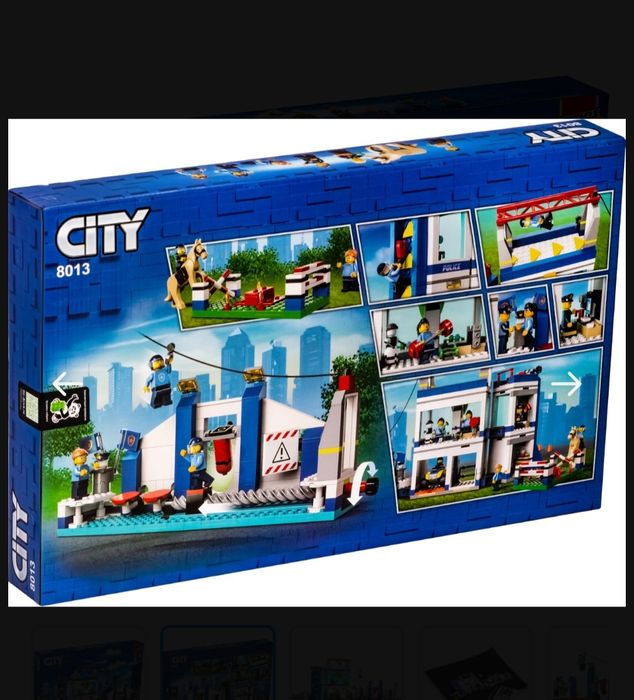 Конструктор Полицейская тренировочная академия 905 деталей