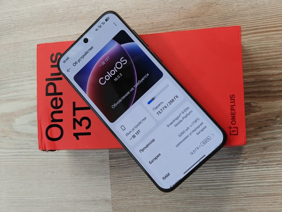 One Plus 13T 256 gb Ram 12+12 5G