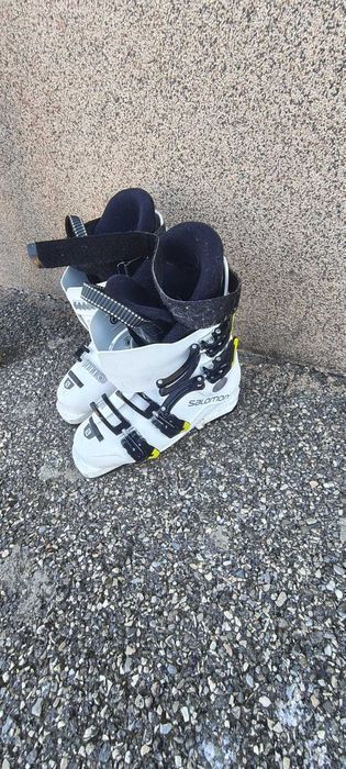 Set ski+clapari,marime 37,ski 140 cm