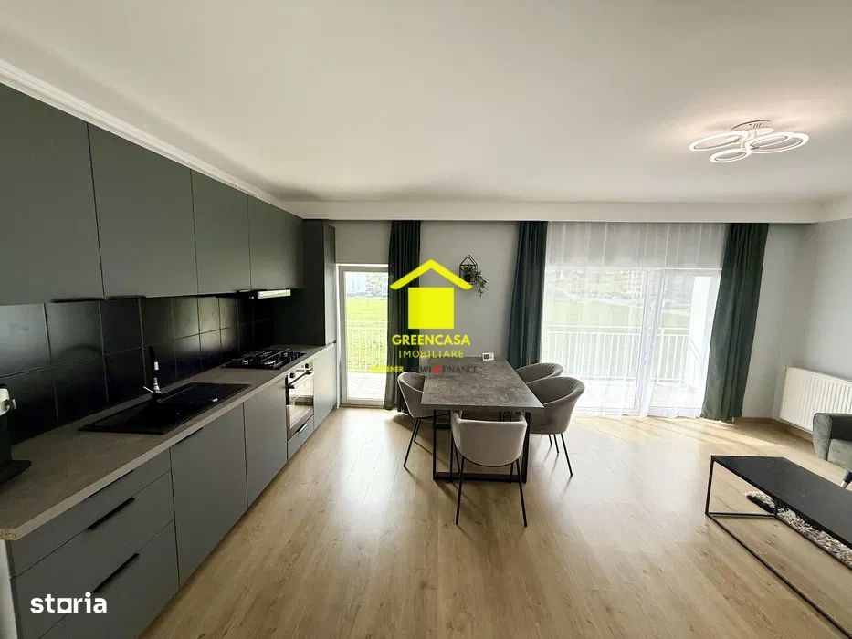 Apartament modern, 2 balcoane, zona Porii, Floresti — fotografia 1