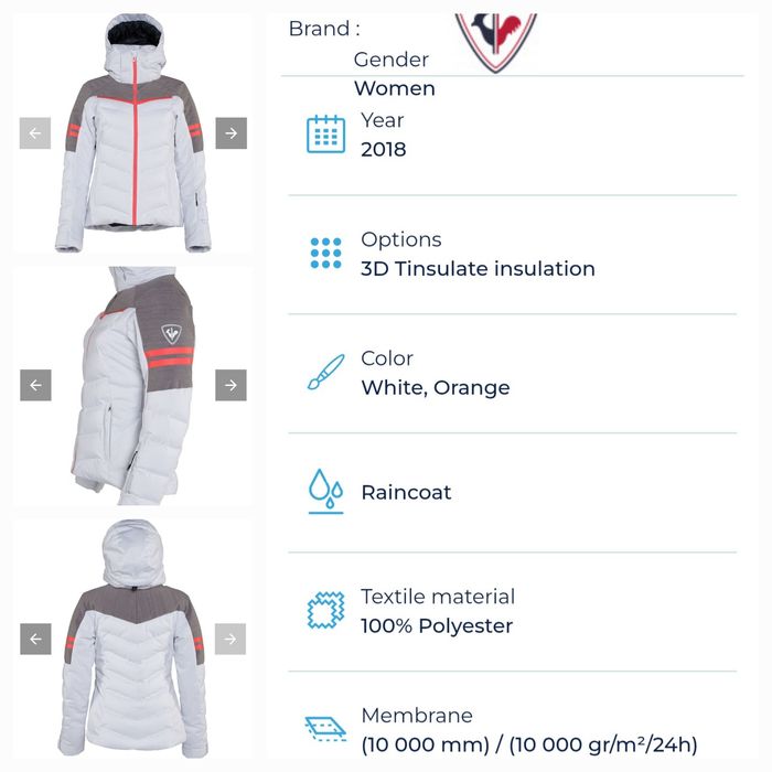 Vand geaca ski Rossignol, model: Rlgwj27 Women's Ski Jacket