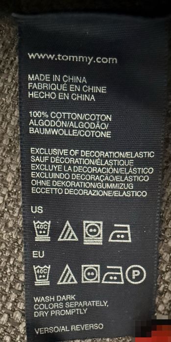 Cămașă bărbați, Tommy Hilfiger, L, slim fit, albastră