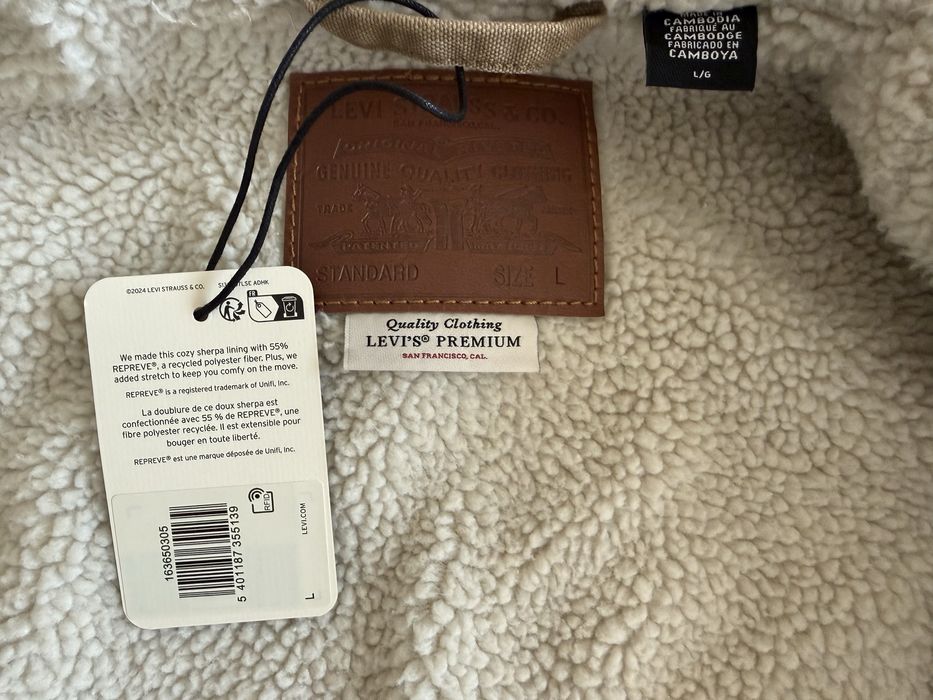 Levis / Levi’s Type III Sherpa Trucker Jacket ОРИГИНАЛНО мъжко яке - M/L/XL